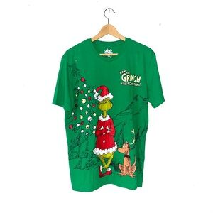 Dr. Seuss Green Grinch Holiday Tee